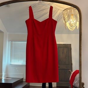 Dress the Population Red Mini Sheath Dress